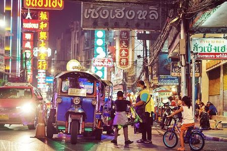  Tuk-Tuk Tour Bangkok By Night With Chinatown Street