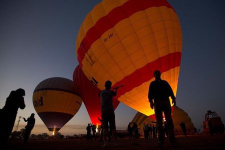 Day Tour Hot Air Balloon Ride and East Bank in Luxor