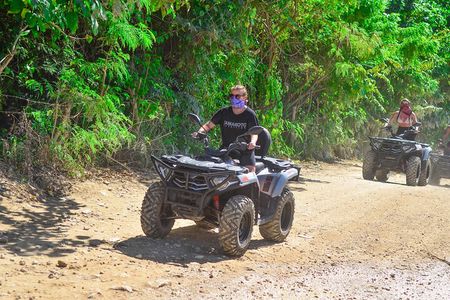 Ride ATV 4X4 in punta cana & water cave