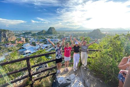 Marble Mountains Am Phu Cave and Monkey Mountain Sunset Tour 