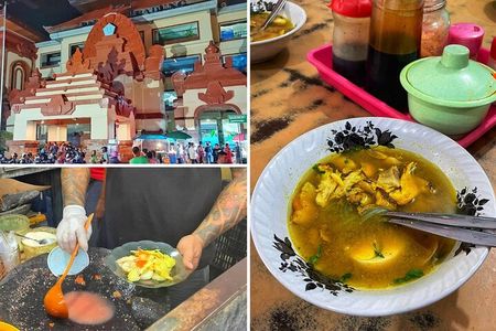 Small-Group Walking and Food Tour by Night in Denpasar