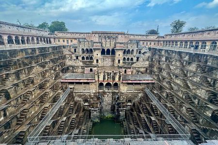 Private Day Trip to Abhaneri Chand Baori Stepwell from Jaipur
