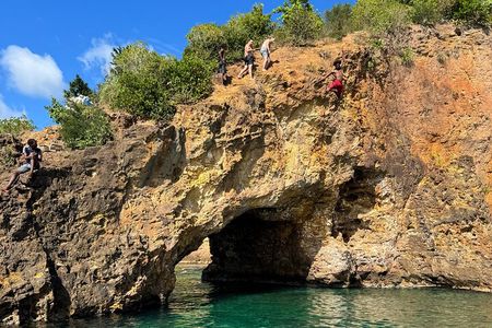 Sea and Land Tour in St. Lucia