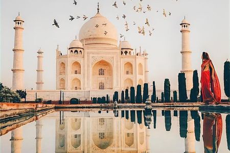 Private Full Day Tour of Taj Mahal Agra Fort & Baby Taj from Agra