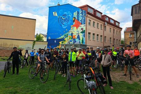 Private Bike Tour of Alternative Vilnius 