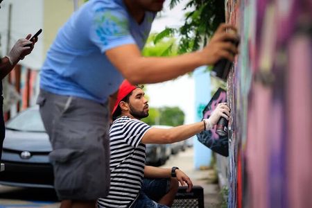 Master Graffiti Class - Pedro AMOS Galeria - Little River
