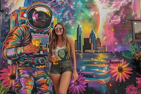 Austin Mural and Instagram Tour by Electric Pedicab