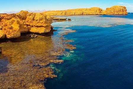 White Island & Ras Muhammed trip By Boat in Sharm El-Sheikh 
