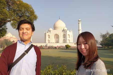 From Delhi: Private Taj Mahal, Agra Fort Day Trip with Guide