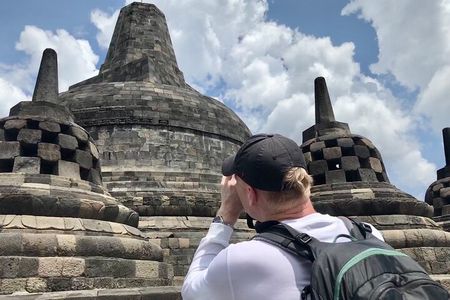 Borobudur Full Climb Up Access and Selogriyo Rice Terrace Tour