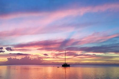 Sunset sailing