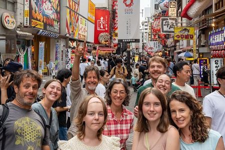 Osaka Food Tour with a Sake Sommelier or Local Guide 