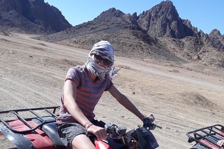 Sharm El-Sheikh Desert Safari Quad bike & Camel Ride