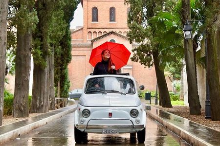 Fiat 500 Private Photoshoot with a Roman, pickup included