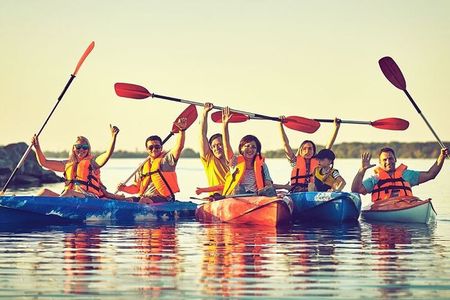 Canoeing in Sedgefield at Oysters Edge, Garden Route
