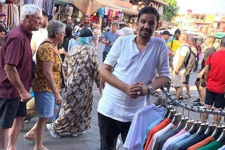 Marrakech Medina:Weaving history through streets.