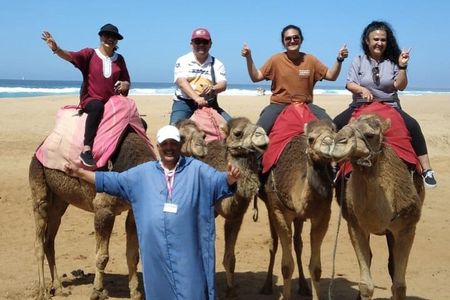 Tangier Camel Ride On The Beach