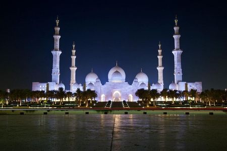 Private Abu Dhabi City Tour Grand Mosque Palace and Ferrari World