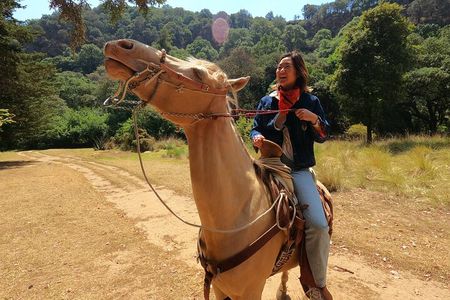 Horseback Riding Adventure in the Mountains with Traditional Food in CDMX
