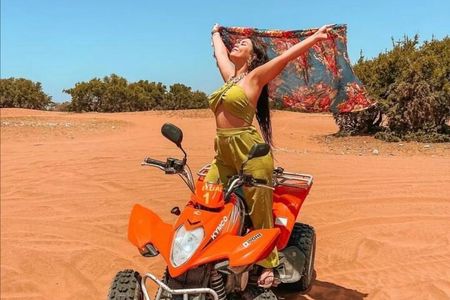 Quad Biking on the Sand Dunes