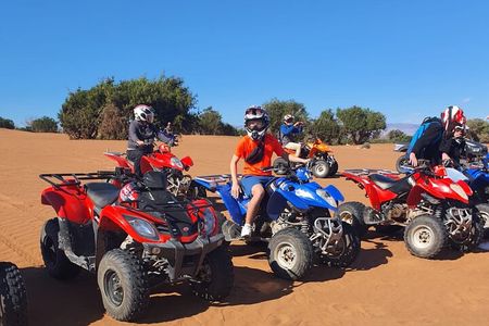 Quad Biking on the Sand Dunes