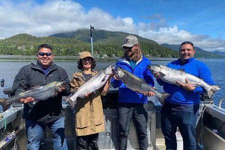 Ketchikan salmon fishing adventure
