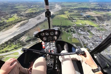 Helicopter trial Flight. Have a go at being the pilot