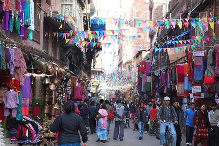 Local Bazaar Walking Tour in Kathmandu with Professional Guide