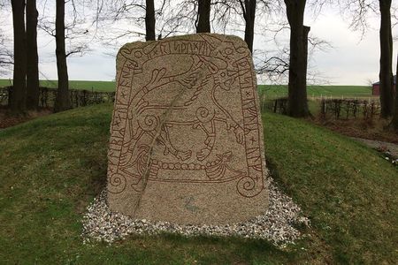 Bridge to the Sunship and Wallanders Ystad Viking Runestones
