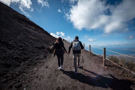 Pompeii and Vesuvius Small Group Tour from Sorrento with Pizza