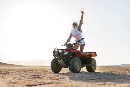ATV Quad Bike Adventure And Camel Ride With Dinner Bedouin Show