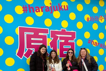 Meiji Shrine +Harajuku Kawaii/Fashion +Lunch +Shibuya Crossing