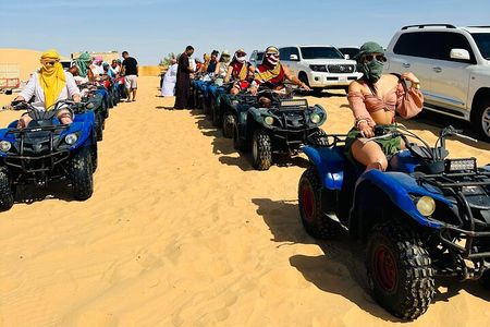 Desert Quad Biking Experience in Abu Dhabi – Guided Tour