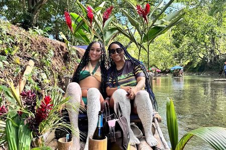 Private Bamboo River Rafting & Foot Massage from Montego Bay 
