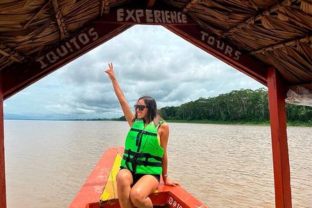 Monkey Island, Amazon River, Amazonian Sunset