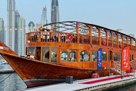 Dubai Dhow Dinner Cruise Marina with pickup drop option 