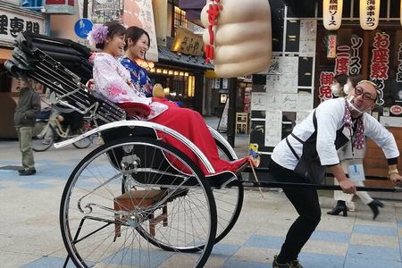 Exiting Rickshaw ride and Kimono experience