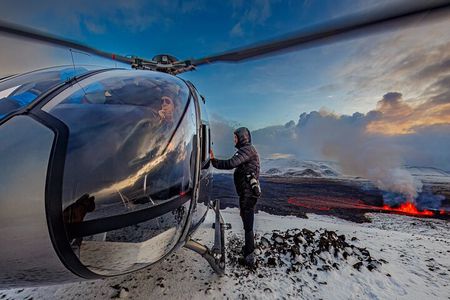 Private Reykjavik Helicopter Flight: Reykjanes Peninsula and Volcanic Landscapes