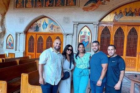 half-day Saint Simon monastery ,Cave church Garbage city