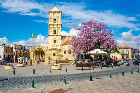 Larnaca Highlights with visit to Lefkara and Nicosia from Paphos