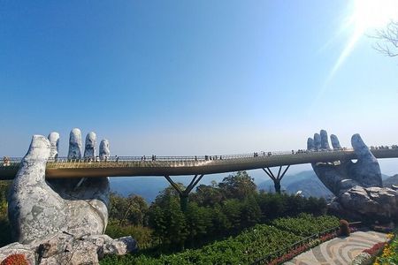 CHAN MAY or TIEN SA Port to GOLDEN BRIDGE BA NA & MARBLE MOUNTAIN