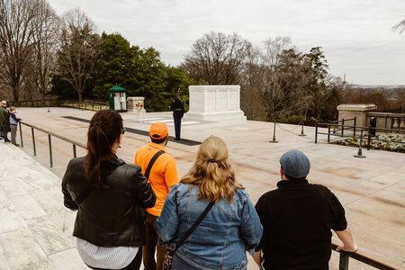 Arlington Cemetery: Kennedy Memorials & Changing of Guard Walking