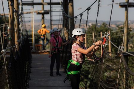 High Ropes Adventure Course near Santa Barbara