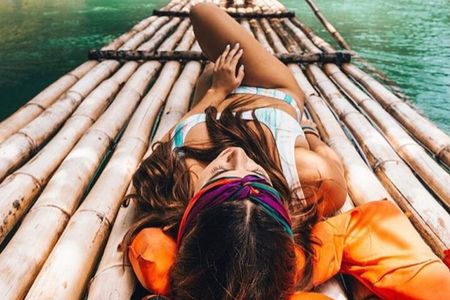 Private Martha Brae River Bamboo Rafting from Montego Bay