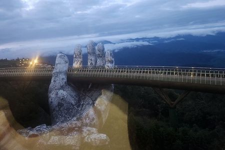  Sunset Private Tour to GOLDEN BRIDGE BA NA HILLS to Avoid Crowd