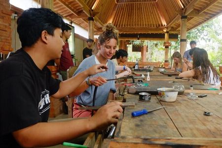Ubud Silver Jewelry Making Class with Temple, Monkey Forest