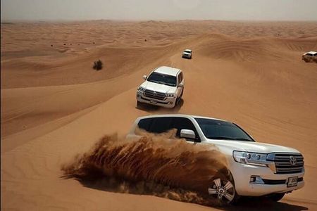 Premium Evening Desert Safari Dubai with Camel Ride & BBQ Dinner