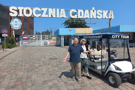 Gdansk: Private City Sightseeing Tour by Buggy/Cart LIVE GUIDED