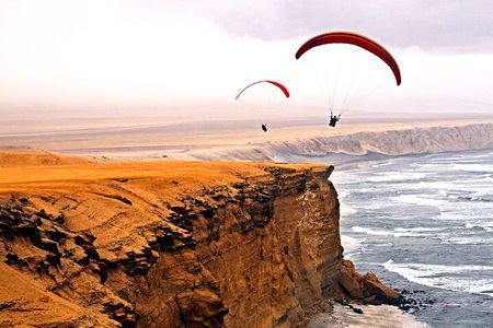 Paracas: Paragliding Adventure Soaring Over Reserve - Parapente