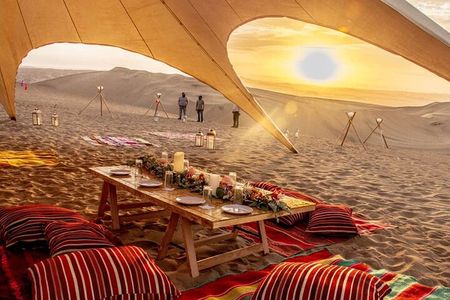 Desert Glamping in Huacachina with Private Chef - Ica Oasis